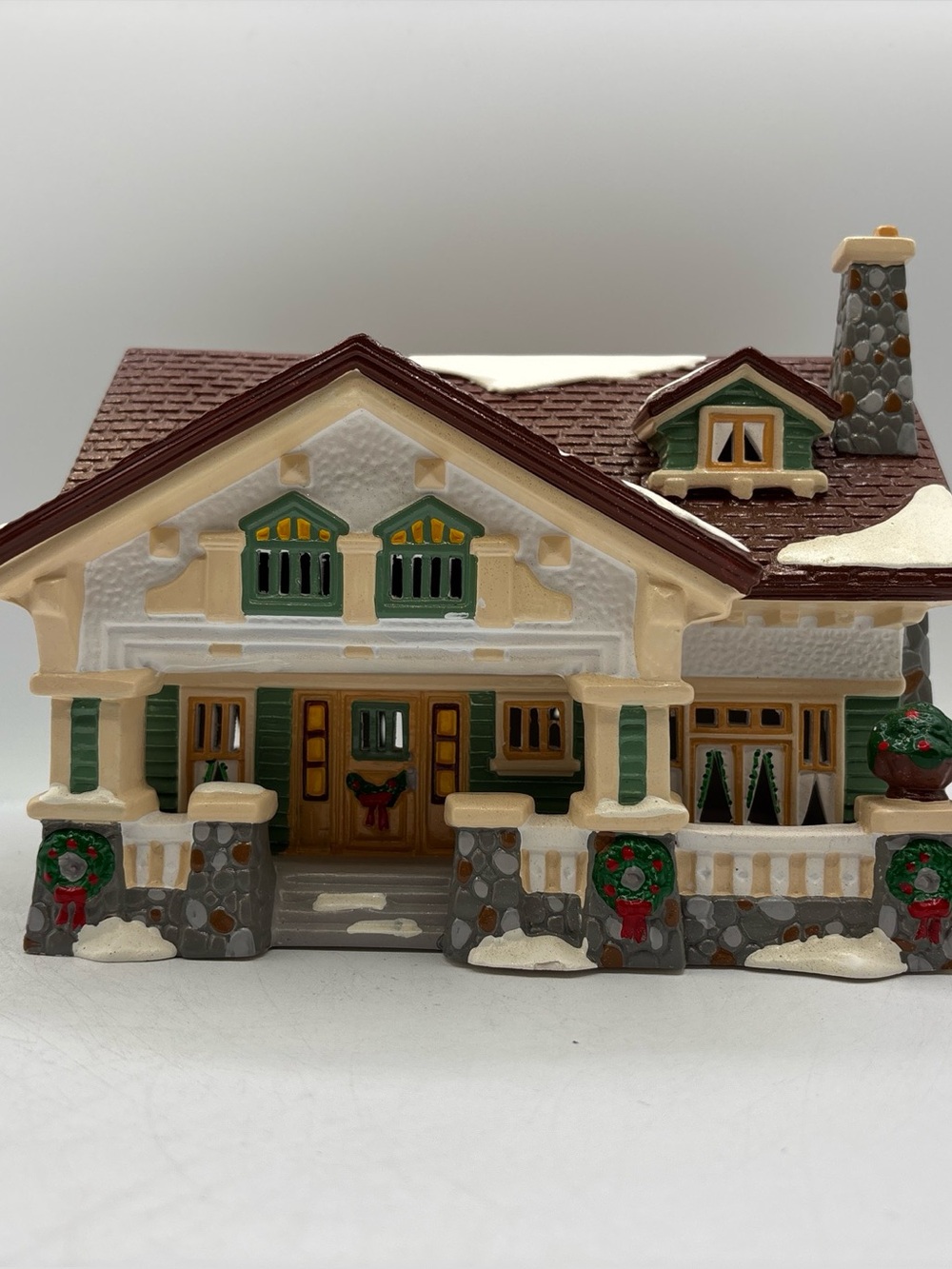 Department 56 1992 Vintage Original Snow Village AAS Craftsman Cottage 5437-2